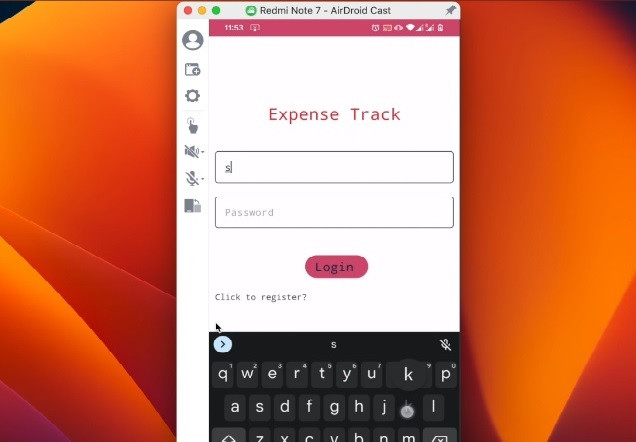 project-Expense Track - Android Application - Android Project for BTech