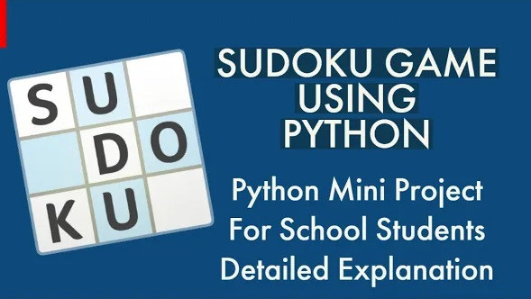 project-Sudoku Game Using Python